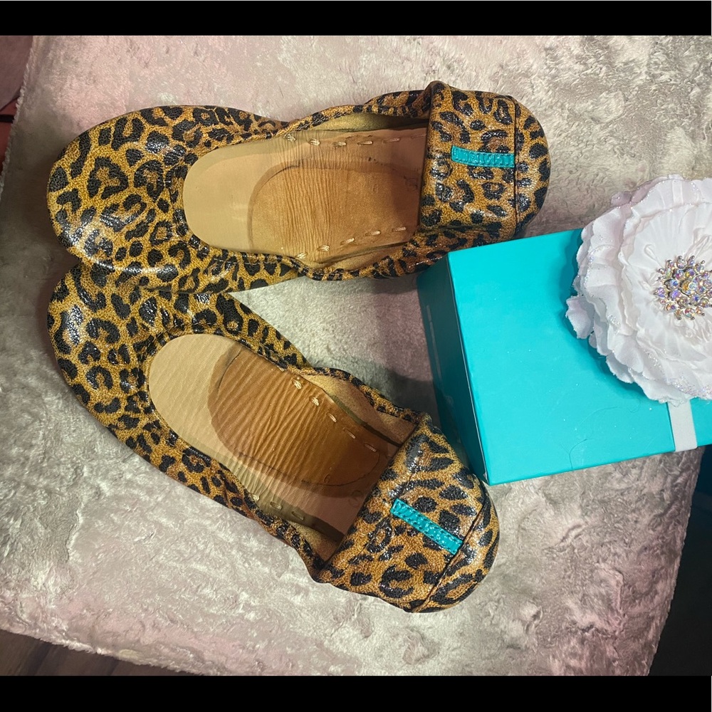 Tieks Leopard Print Size 9